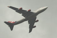 G-VAST @ EGCC - Virgin Atlantic - Taking off - by David Burrell