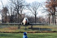 45-8357 - At Phillips Park in Aurora, IL.  Later replaced by an F-105.  That's my daughter again. - by Glenn E. Chatfield