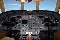 N900D @ VNY - Cockpit panel of N900D. - by Dean Heald