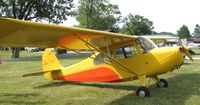 N82069 @ OH36 - Freshly restored Champ visiting the Riverside, OH fly-in - by Bob Simmermon