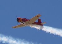 N8NW @ KFTG - In flight with Smoke - by Bluedharma