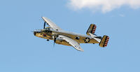 N1042B @ KFTG - B-25 Flyby - by John Little