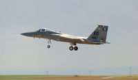 78-0490 @ KFTG - F-15 Landing at end of show - by John Little