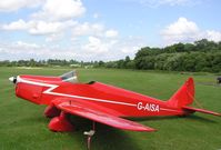 G-AISA @ EGWN - Tipsy Trainer at RAF Halton - by Simon Palmer