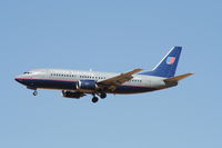 N350UA @ KDEN - Boeing 737-300