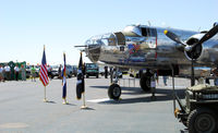 N1042B @ KFTG - In Memory of Those who Fought for Our Republic in World War II, Flag Ceremony Honoring Those Veterans Who Attended The EAA Event On Sunday - Front Range - by John Little