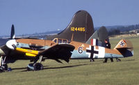 G-USTV @ EGSU - In its flying days.Now in RAF museum Hendon.Picture taken 1990's. - by Robert Roggeman