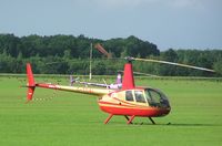 G-TCAL @ EGBK - Robinson R44 participating in Helicopter Championships - by Simon Palmer