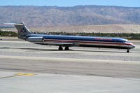 N90511 @ PSP - Arriving at Palm Springs International - by Jeff Sexton
