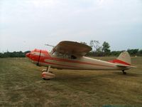 N1577D @ 0R2 - 1952 Cessna 195 - by J J Sauer