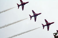 UNKNOWN @ EGKG - RAF Red Arrows Display Team at the 2007 Festival of Speed, Goodwood - by Jeff Sexton