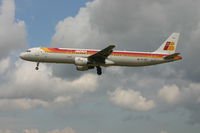 EC-ILO @ BRU - Cueva de Nerja (flight IB3206) is descending to rwy 25L - by Daniel Vanderauwera