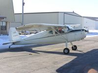 N72659 @ PTS - Nice example of a Cessna 140 - by Eric Coatney