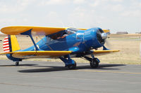 N295BS @ KFTG - Staggerwing Beech EAA Fly-In -2006 - by John Little