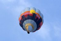 UNKNOWN @ DAY - Balloon flight in the morning at the Dayton Air Show - by Glenn E. Chatfield