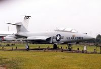 58-0321 @ GUS - F-101B at the Grissom AFB Musuem, taken in heavy rain