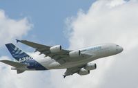 F-WWEA @ LFPB - F-WWEA Airbus A380  at Paris - by Pete Hughes