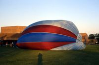 N1997A - The Illinois Balloon.  My wife helps inflate.  Geneva, IL