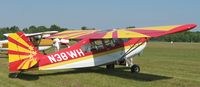 N38WH @ 2D1 - Aeronca/T-craft fly-in at Alliance, OH - by Bob Simmermon