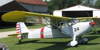 N9485E @ 2D1 - Aeronca/T-craft fly-in at Alliance, OH - by Bob Simmermon