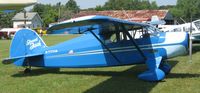 N77714 @ 2D1 - Aeronca/T-craft fly-in at Alliance, OH - by Bob Simmermon