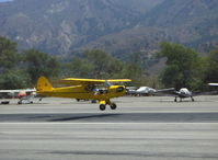 N26105 @ SZP - Piper J3C-65 CUB as NC26105, Continental C65 65 Hp, landing Rwy 22 - by Doug Robertson