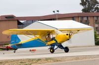 N4753H @ LPC - Takeoff roll Cub Fly-in Lompoc 2007 - by Mike Madrid