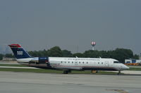 N451AW @ KPHL - CL-600-2B19 - by Mark Pasqualino