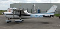 G-BLZP @ EGNX - Cessna F152 - by Terry Fletcher