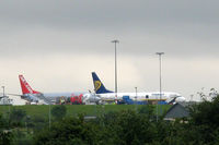 UNKNOWN @ EGNM - Ryan Air Boeing 737-800 and Jet2 Boeing 737 at Leeds/Bradford UK - by Jeff Sexton