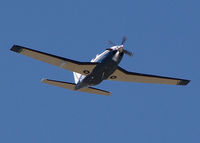 N4180A @ KAPA - On takeoff (photo at John Little's location) - by Bluedharma