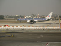 N185AN @ LAX - American 757-223 rolling @ LAX - by Steve Nation