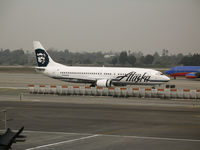 N708AS @ LAX - Alaska 737-490 taxying @ LAX - by Steve Nation