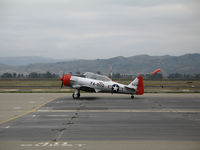 N555Q @ LVK - North American AT-6G as TA-900 @ Livermore Municipal Airport, CA - by Steve Nation