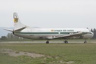 N287F @ YXX - Lynden Air Cargo L188 - by Andy Graf-VAP