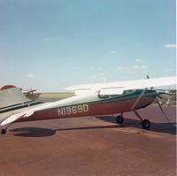 N1369D @ KSWO - 1951 Cessna 170A - by L B King