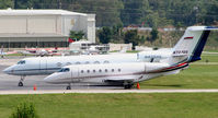 N737QS @ PDK - Tied down @ Signature Flight Support - by Michael Martin