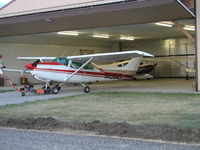 N4594S @ KLVN - Cessna Turbo Skylane getting pushed into the Airlake Aero hangar. - by Mitch Sando