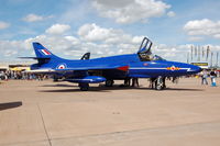 XL577 @ EGVA - Hawker Hunter Fairford 2007 - by davem