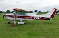 G-CBOR @ EGCB - Cessna F172N - by Terry Fletcher