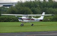 G-AWPU @ EGCB - Cessna F150J - by Terry Fletcher