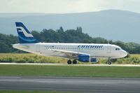 OH-LVF @ EGCC - Finnair - Taking Off - by David Burrell