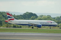 G-BUSB @ EGCC - British Airways - Taking OFF - by David Burrell