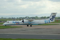G-JECP @ EGCC - Flybe - Taxiing - by David Burrell