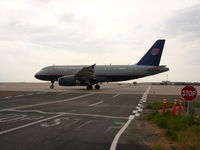 N835UA @ DEN - United Airlines A319 on Alpha November crossing VSR. - by Francisco Undiks