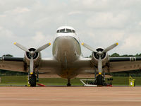 G-AMPY @ EGVA - DC-3-C-47B/Air Atlantique Classic Flt/RIAT Fairford - by Ian Woodcock