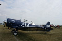 N214MB @ KOSH - North American SNJ-5 - by Mark Pasqualino