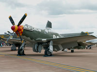 N167F @ EGVA - P-51D/Scandinavian Historic Flt/RIAT Fairford - by Ian Woodcock