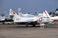 131230 @ NPA - F9F-8/F-9J at the National Museum of Naval Aviation - by Glenn E. Chatfield