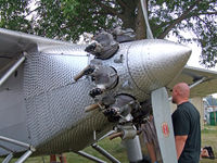 N211 @ OSH - Replica, on display at Airventure - by Jim Uber